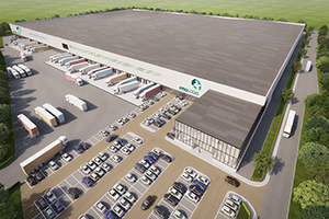 Prologis bouwt 36.000 vierkante meter nieuw distributiecentrum in Trade Port Noord, Venlo